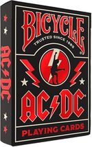 Bicycle ACDC Playing Cards Features Iconic ACDC Song Titles &amp; Band Desig... - $18.80