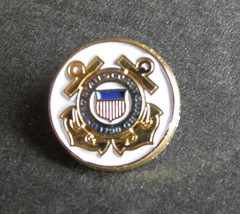 Uscg Coast Guard Mini Lapel Hat Pin Badge 1/2 Inch Usa - £4.50 GBP