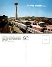 One(1) Washington(WA) Seattle World&#39;s Fair Alweg Monorail Vintage Postcard - £7.36 GBP