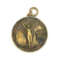 Antique Sterling Murchison Newark 1935 Fall Around U.S. NJ Championship Medal - £92.79 GBP