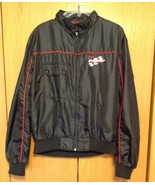 Vintage Daytona 500 Red Chevy Bowtie Holloway Black Light Jacket Racing ... - $39.75