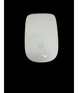 Genuine Apple A1296 White Wireless Bluetooth Magic Mouse Tested Works - £15.98 GBP