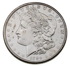 1889 Silber Morgan Dollar IN Auswahl Bu Zustand, Prooflike - £127.54 GBP