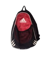 Adidas Load Spring Crossbody Sling Backpack Red Black Mesh Pockets Schoo... - £14.12 GBP