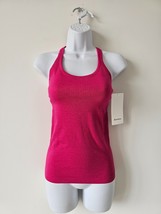 NWT LULULEMON PSNT Passionate Pink Ebb To Street Built In Bra Tank Top 4 - $67.49