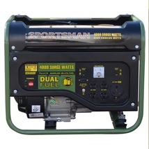 Sportsman Generator Dual Fuel 4000 Watt Recoil Start Gasoline Propane Portable - £257.53 GBP