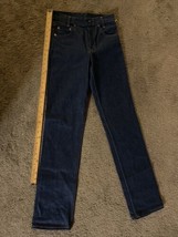 Vintage 1983 Levis Student Fit Jeans Denim 26 x 33 720-0217 Straight Dark - £86.78 GBP
