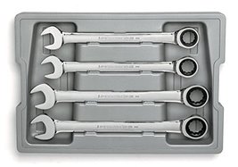 GEARWRENCH Ratcheting Combination SAE/Metric Wrench Set 10 Pc., 12 Point - 9418 - £58.00 GBP