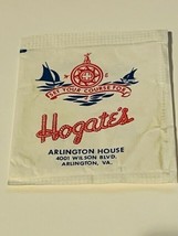 Domino sugar packet 1960 ephemera advertising restaurant Hogates Arlingt... - $12.82