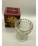Vintage Avon Ovalique Crystal Candleholder in Box - £8.67 GBP