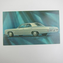 1968 Chevrolet Chevy Impala 4-Door Sedan Postcard Vintage Dealer Advertising - £7.83 GBP