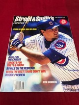 1992 Street &amp; Smith Baseball Magazine Ryne Sandberg Chicago Cubs Cover EUC - £11.60 GBP