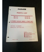 Ford Autolite Parts List Model C5PF C5PG 240 300 Cubic Inch - $223.52 MXN