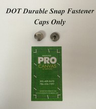 DOT Stainless Steel Snap Fasteners Cap Button 5 Pieces - $1.50