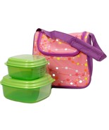 Fit n Fresh 6 Pc Morgan Chiller Lunch Box Bag  Reusable Containers Ice P... - $14.99