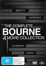 Bourne Identity / Bourne Supremacy &amp; Ultimatum &amp; Legacy DVD | Region 4 &amp; 2 - $22.33