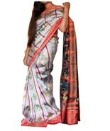 Generic Handloom Silk khandua Saree for Women, Odisha Sambalpuri nabakot... - $541.62 CAD
