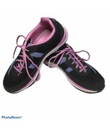 Dansko Shayla Nubuck Black Pink Walking Sneakers Slip Resistant US Size ... - €37,15 EUR