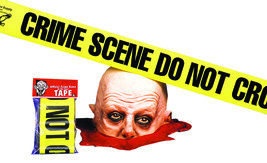 Morris Costumes - Crime Scene Tape, Do Not Cross - Standard - $65.41