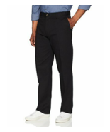 Essentials Mens Classic-Fit Wrinkle-Resistant Flat-Front Chino Pants 42X... - $25.61 CAD