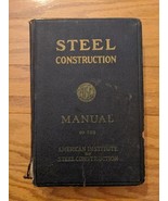1957 Aisc Acier Construction Manuel 5th Édition Architects Engineers Eng... - $381.83 MXN