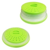 Silicone Folding Collapsible Microwave Cover Splatter Screen Pop Up - $8.90