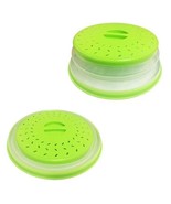 Silicone Folding Collapsible Microwave Cover Splatter Screen Pop Up - $12.17 CAD