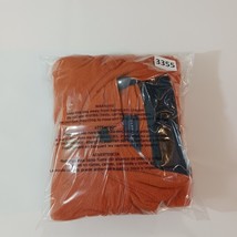 Saddlebred Men's Orange 1/2 Zip Pullover Fleece Sweatshirt Long Sleeve Size XL image 13