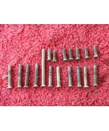 Motor engine case screws lot #2 1962 62 Rex 50 KL35 KL30 CycloThrust - $13.63