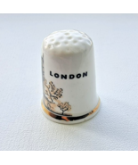 WESTMINSTER ABBEY VINTAGE FINE BONE CHINA THIMBLE SOUVENIR BRITAIN MADE - $342.91 MXN