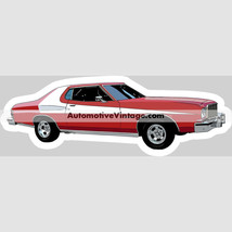 Starsky and Hutch Gran Torino Famous TV Show Car Magnet - $9.02