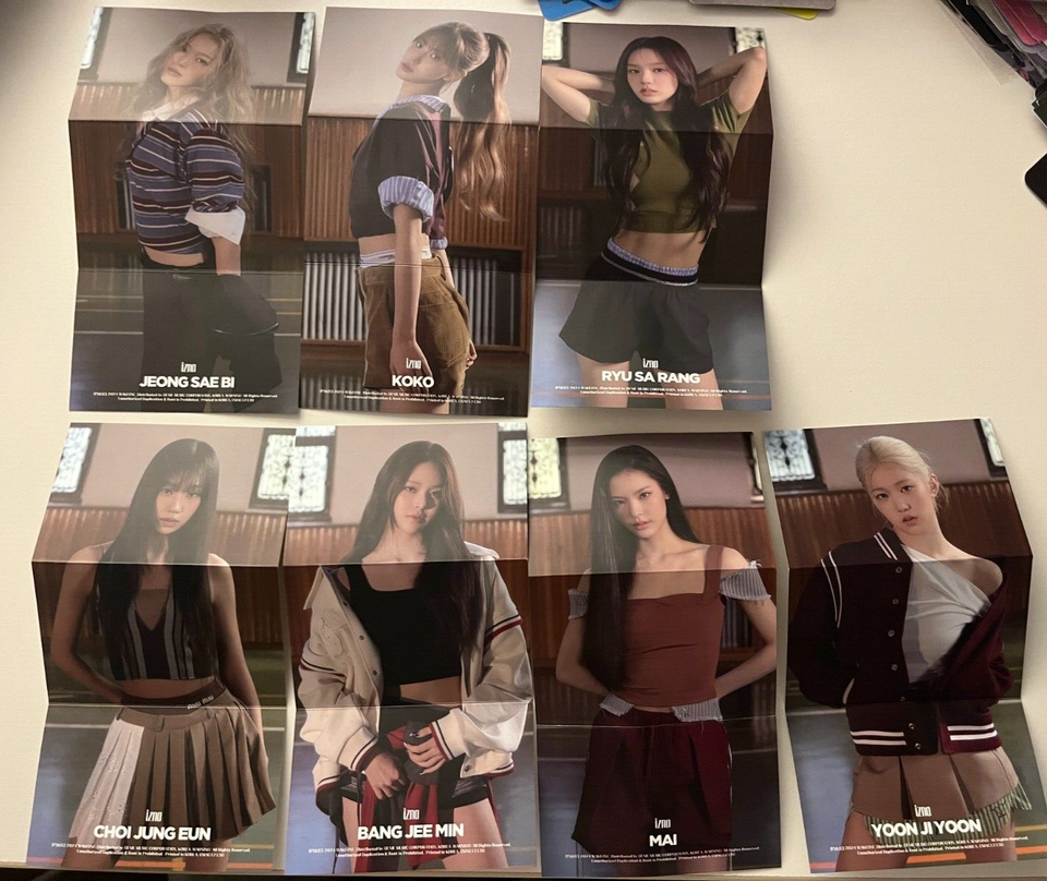 izna Official Folded Poster N/a izna Ver. (NFC_Nemo Ver.) - 7 TYPE SEBI ... - $2.99+