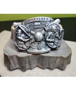 Bergamot Brass Works Belt Buckle Vintage 1983 Baseball Americas Favorite... - $551.94 MXN