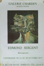 Edmond Sergente – Originale Exhibition Poster – Galleria Chardin - Poste... - £115.88 GBP