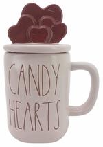 Rae Dunn SO IN LOVE Mug with RED HEART Topper - Ivory - Double sided - V... - $24.01
