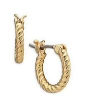 Lauren Ralph Lauren Rope Huggie Hoop Earrings - £13.58 GBP