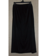 EXCELLENT WOMENS Vanity Fair 37&quot; BLACK HALF SLIP  -  NO SLITS!  SIZE L  ... - €20,27 EUR