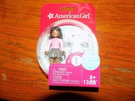 American Girl Mega Bloks  #1 - Pink Shirt &amp; Grey Skirt Collectible NEW - £9.35 GBP