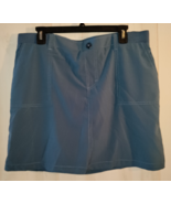 NEW WOMENS Lee RIDERS DARK BLUE PULL ON midrise SKORT W/ POCKETS  SIZE 12 M - €25,65 EUR
