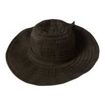 California Hat Company Packable Wide Brim Sun Hat OS Brown - $16.20