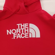 The North Face Men’s Size Large Red Cotton Blend Pullover Hoodie Sweatshirt Logo image 7