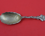 Olympic by Gorham Sterling Silver Tea Caddy Spoon w/ shell in bowl 5 1/4&quot; - £146.53 GBP