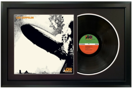 Led Zeppelin &quot;Led Zeppelin I&quot;Original Vinyl Record Professionally Framed Display - £157.39 GBP
