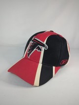 Atlanta Falcons NFL Black Red Reebok Adjustable Hat  - £14.38 GBP