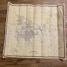 1956 Eagle Picher Oklahoma Underground Mine Map VTG Ghost Town History K... - £1,158.52 GBP