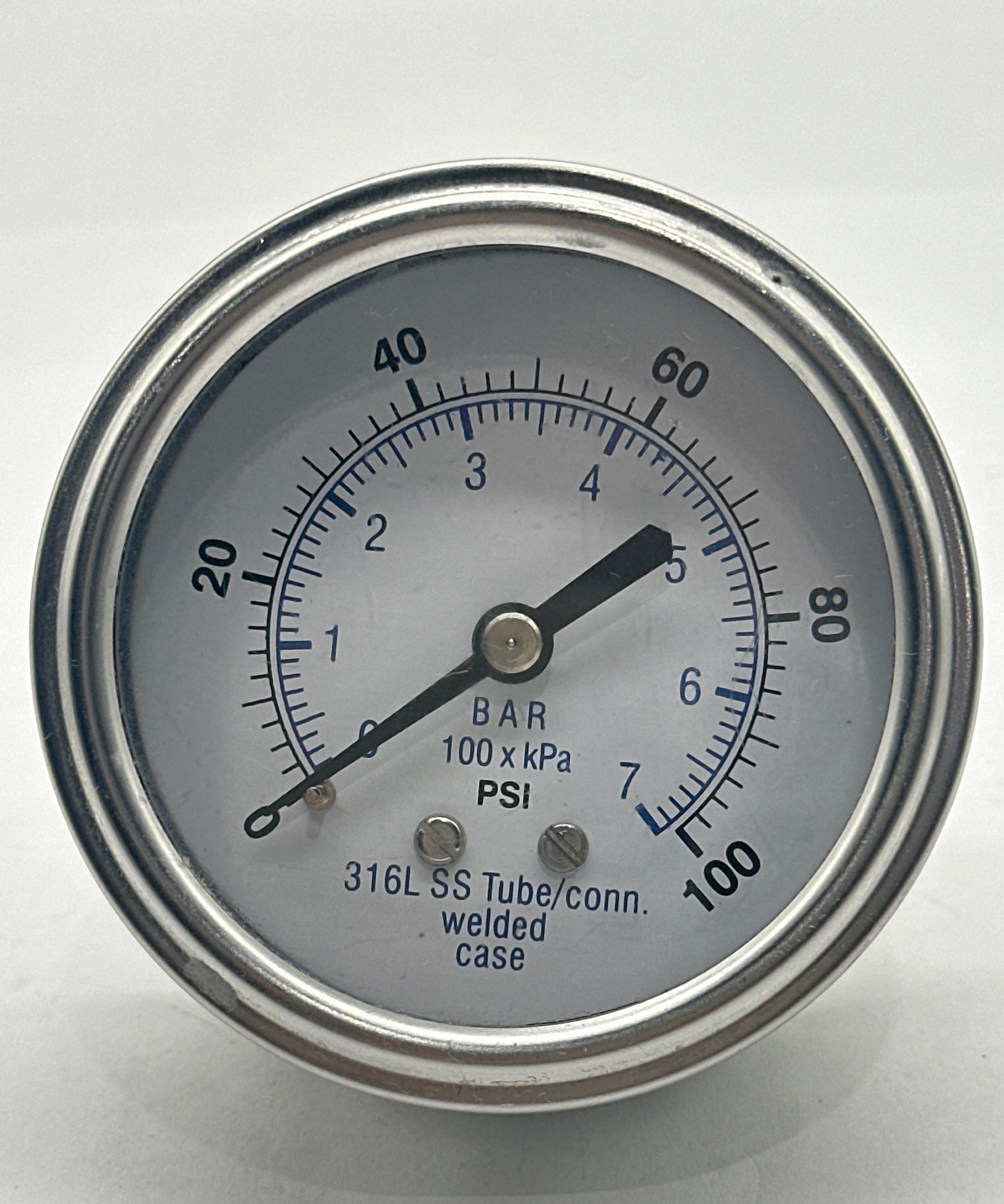 PIC Gauges E21017520173 Pressure Gauge, 0-100 Psi  - $12.50