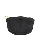 Vintage Cordé Black Corded Purse – Geometric Design – 1940s–1950s – Tiny... - $602.29 MXN