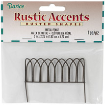 Timeless Miniatures Metal Rustic Fence with Pick - $18.59
