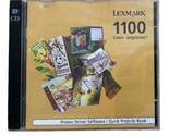 Lexmark 1100 Color Jetprinter Print Print Drier with Projects Book Jewel... - $7.72