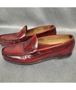 GH Bass Co Weejuns Penny Loafer Mens 11 D  Burgundy Maroon Dress Shoes L... - $55.15